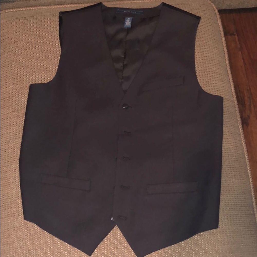 Black Perry Ellis Vest - worn once
